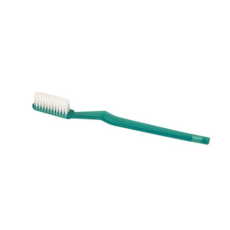 DYNAREX Toothbrushes - Soft Nylon Bristles - 46 Tuft Teal 4862